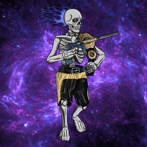 Adrenaline Skully NFT - Thanos in Champion with Ring - Adrenaline